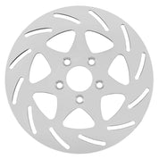 Bikers Choice Mirror Polished Brake Rotor For Harley-Davidson FLH 1984-2007 Front Right 7-Spade