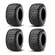 Full Set Of Maxxis RAZR Cross Bias (6 Ply) ATV Tires 22x10-11 (4)