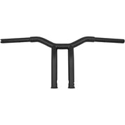 Burly Brand Dominator Bar 10" Raked Matte Black - B12-6051SB