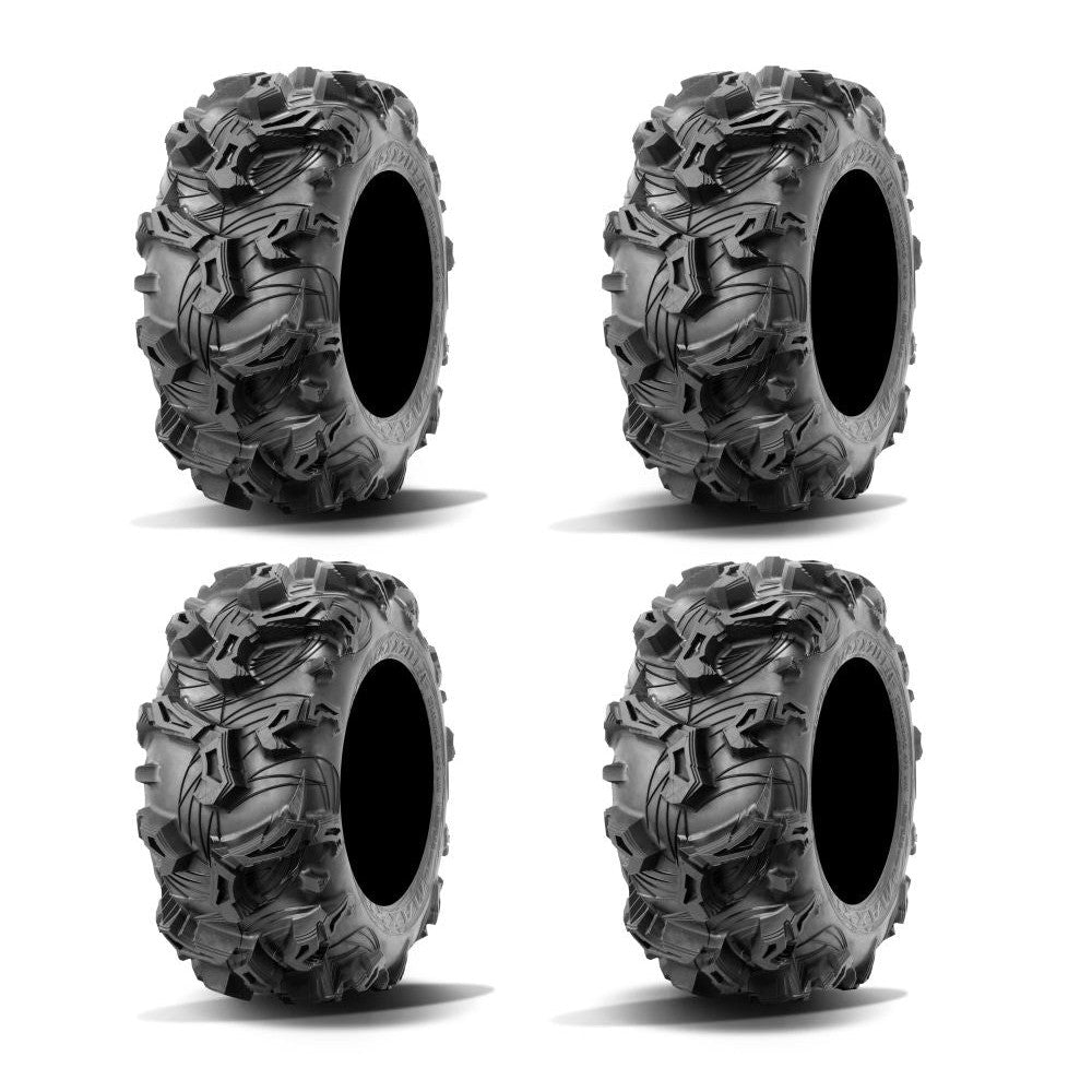 Full Set Of Maxxis Maxxilla M60 Bias (6 Ply) UTV Tires 27x11-12 (4)