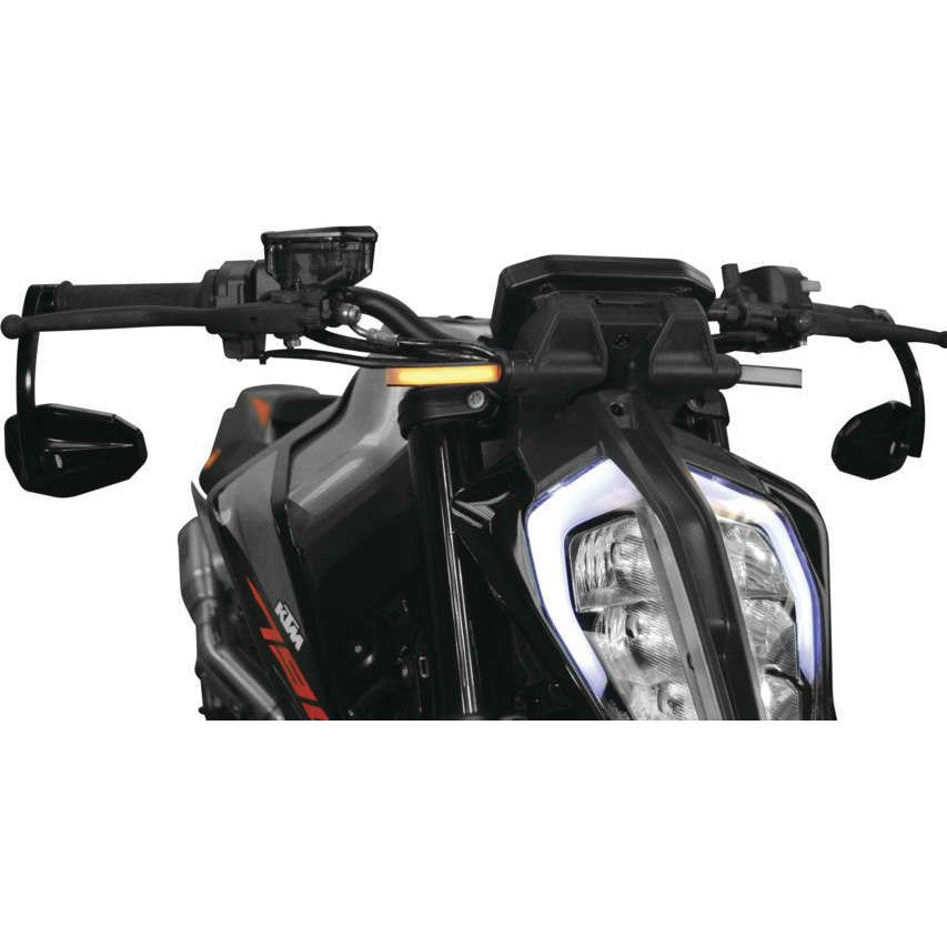 New Rage Cycles LED Replacement Turn Signals Front Black - 790-FB