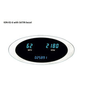 Dakota Digital Universal Speedometer Tachometer Combo Gauge Oval Bezel ION-01-6