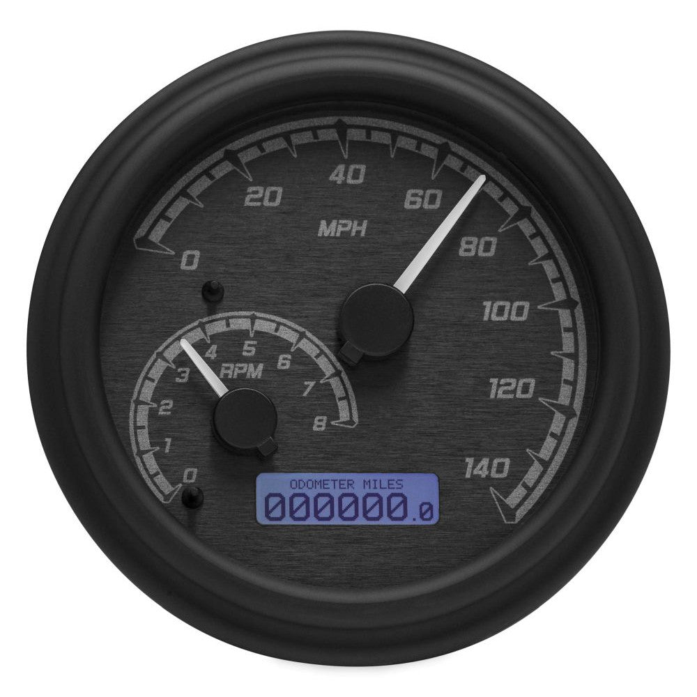 Dakota Digital MVX-2004 Series 4-1/2" Plug and Play Gauge Black/Grey - MVX-2004-KG-K