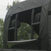 Falcon Ridge Black Canvas Soft Rear Panel For Polaris Ranger 2009-2023