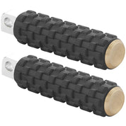 Arlen Ness Air Trax Brass Driver Foot Pegs 07-958