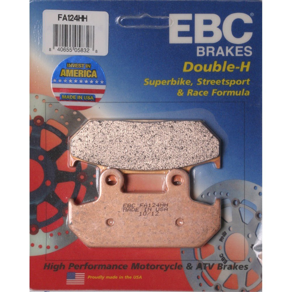 EBC 1 Pair Sintered HH Race Formula Brake Pads MPN FA124HH