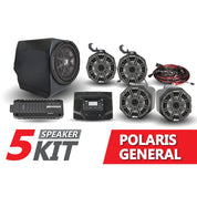 SSV Works Complete Kicker 5-Speaker Plug-And-Play System For Polaris General 1000 EPS 2016-2022