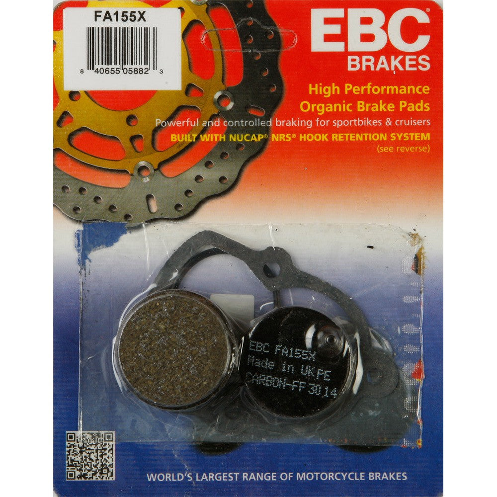 EBC 1 Pair Performance X-Series Carbon Brake Pads MPN FA155X