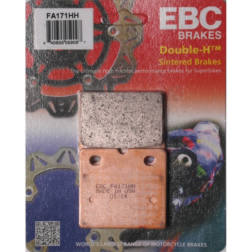 EBC 1 Pair Sintered HH Race Formula Brake Pads MPN FA171HH