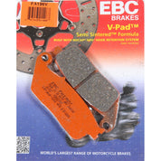 EBC 1 Pair V-Pad Semi-Sintered Touring Brake Pads MPN FA196V