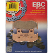 EBC 1 Pair Sintered R Series Heavy-Duty Brake Pads MPN FA323R