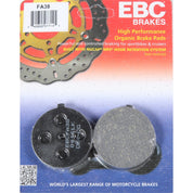 EBC 1 Pair Premium SFA Organic OE Replacement Brake Pads MPN FA38