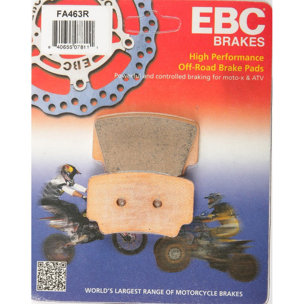 EBC 1 Pair Sintered R Series Heavy-Duty Brake Pads MPN FA463R