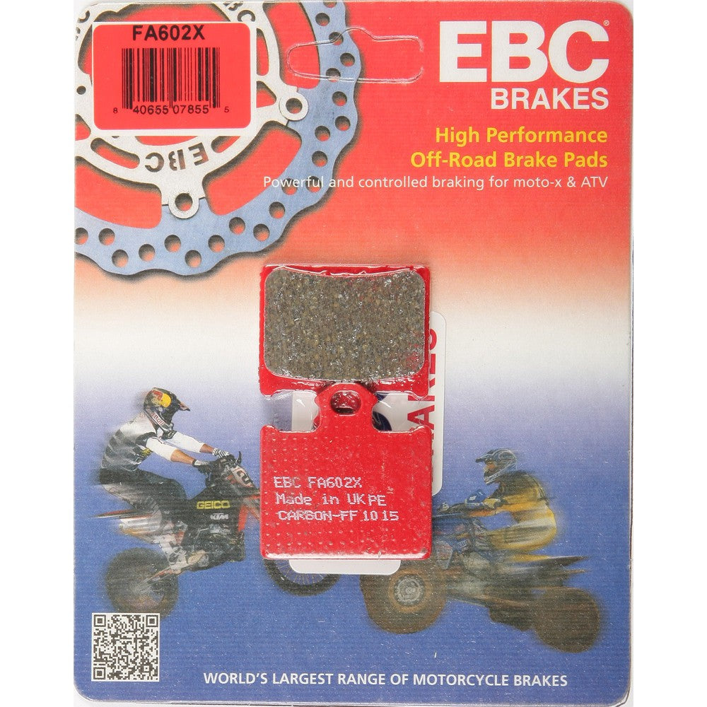 EBC 1 Pair Performance X-Series Carbon Brake Pads MPN FA602X