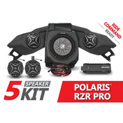 SSV Works 5-Speaker Plug-And-Play System For Polaris RZR Pro XP 2020-2022