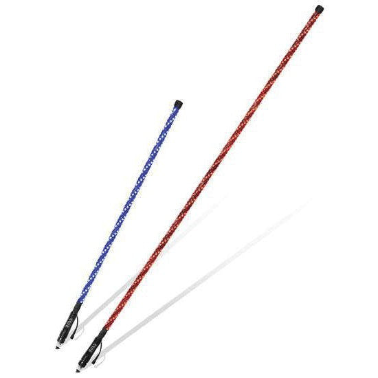 Boss Audio Systems Remote-Controlled RGB LED Lighted Whips 6 ft.