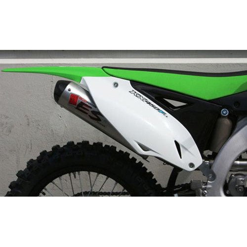 Big Gun Ballistic Stainless Steel Slip-On Exhaust With Black End Tip For Honda TRX450R 2006-2014