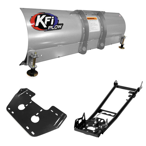 KFI ATV 48" Snow Plow Blade Mount Kit Combo Honda TRX420 Rancher 2x4 4x4 2007-13