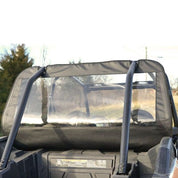 Falcon Ridge Black Canvas Soft Rear Panel For Polaris RZR 2015-2020