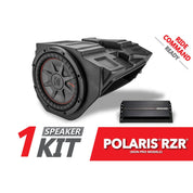 SSV Works 2-Speaker Cage-Mounted System With 10" Kicker Subwoofer