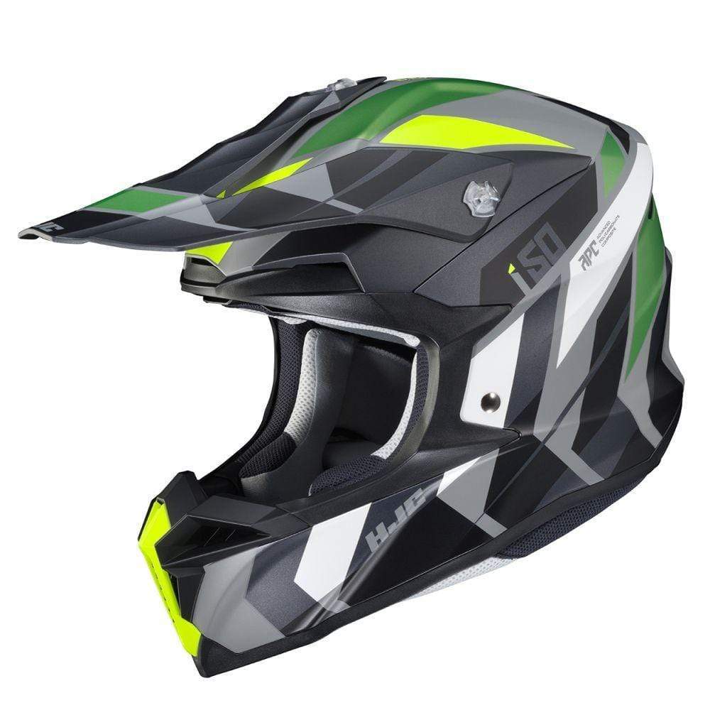 HJC Helmets LG / Hi-Viz Yellow/Black HJC i50 Vanish Full-Face Helmet