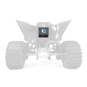 HMF Body Black HMF Taillight Light Blocks For 2009-2020 Yamaha YFZ 450 R/X