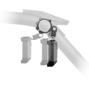 Falcon Ridge Timberline Rugged Rearview Mirror For 2" Tube With Adapters With Colored Trim