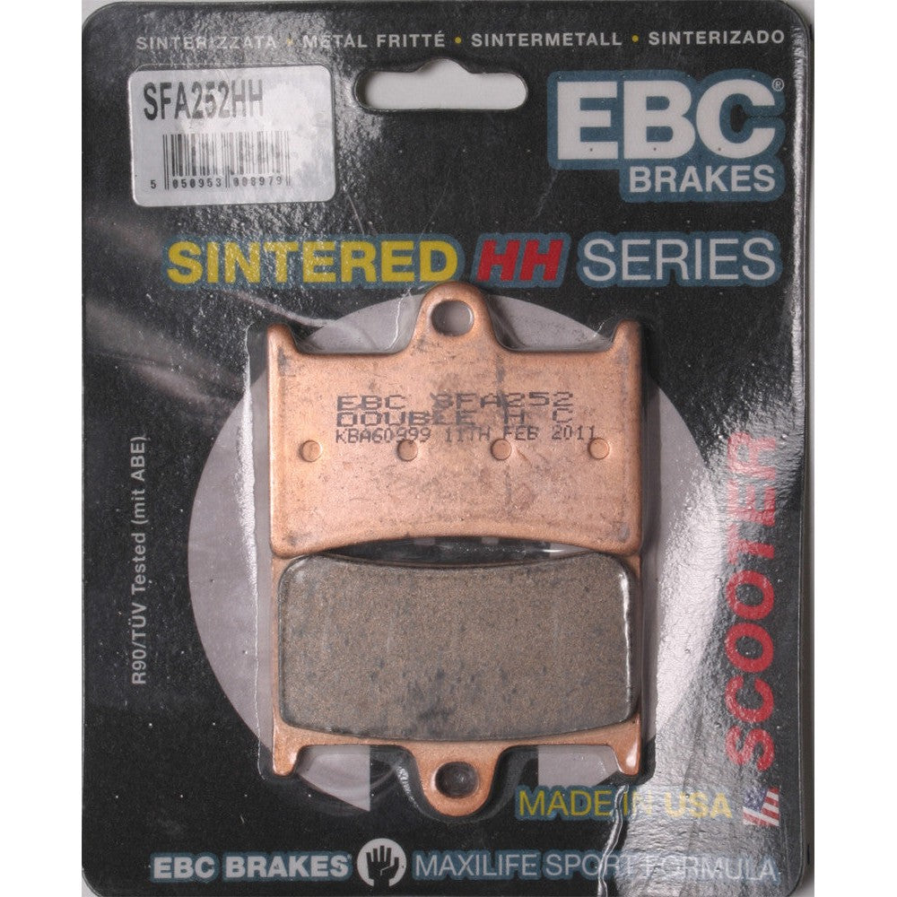 EBC 1 Pair SFA HH Series Scooter Sintered Brake Pads MPN SFA252HH