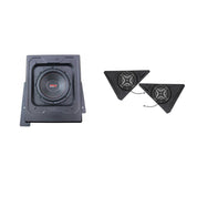SSV Works Behind Drivers or Passenger Seat Kick Subwoofer Box With Front 8" Speaker Pods For Polaris Slingshot 15-21