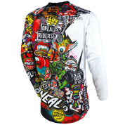 Motocross Jersey 242 O'Neal Mayhem Crank Black Motocross Jersey