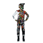 Motocross Jersey 242 O'Neal Mayhem Crank Black Motocross Jersey