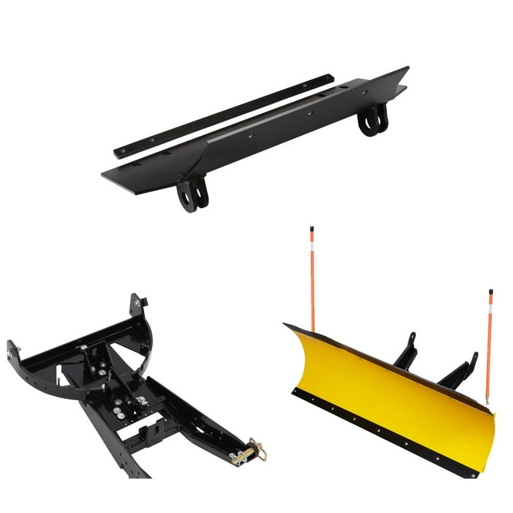 Denali Black UTV Snow Plow Kit For Polaris Ranger 1000 2002-2008