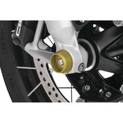 Kuryakyn Lodestar Front Axle Sliders Gold