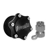 Quick-Release Hub Kit For DragonFire Steering Wheels - 2016+ Yamaha/ Honda Pioneer - Black - 04-5014