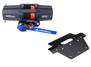 Viper V2 ATV Winch Kit 6000 lb Standard Spool With 40 Feet Black Synthetic Rope With Mount For Honda Rancher 420 (FA/FPA/PG only) 2014