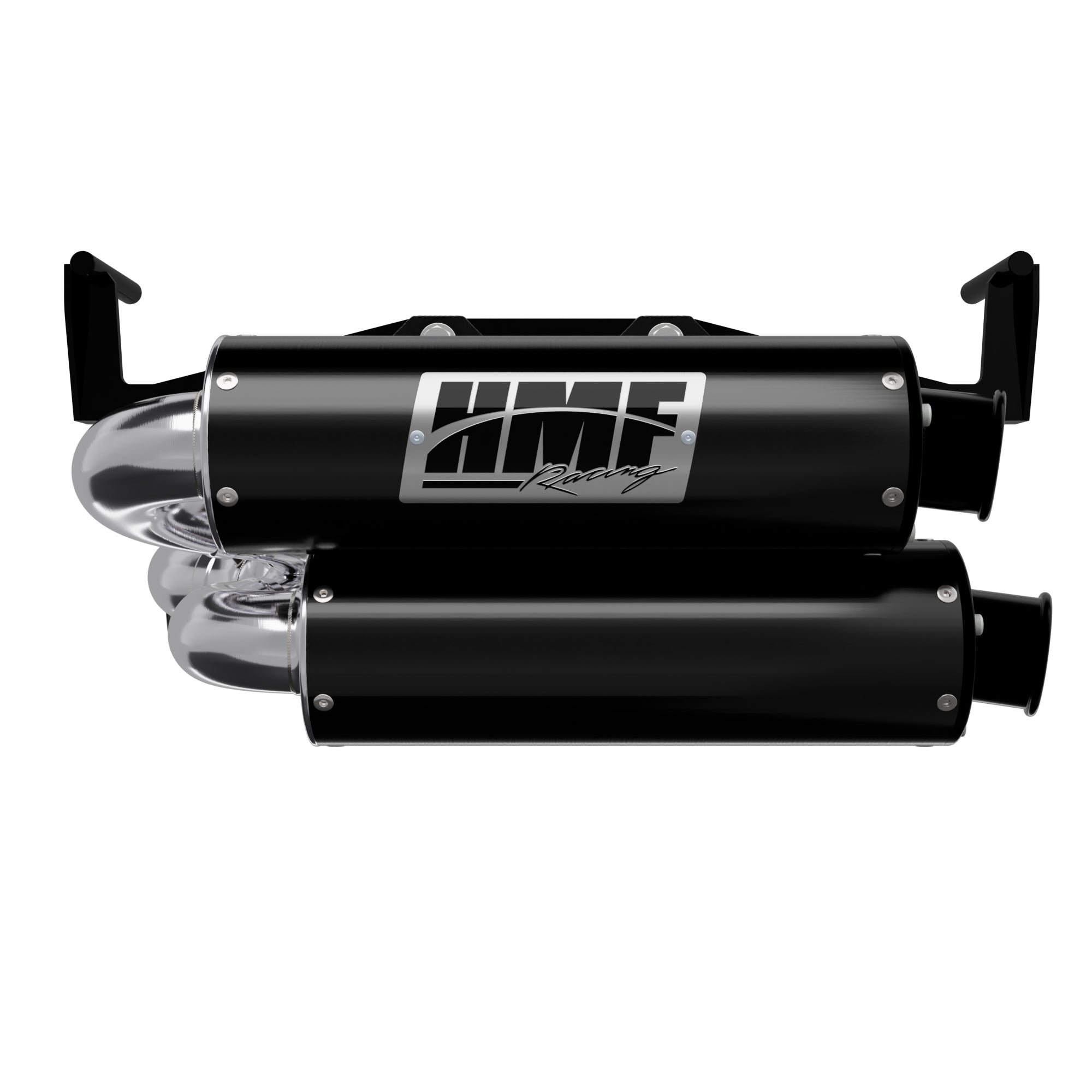 Silenciador HMF de doble escape deslizante de alto rendimiento, negro, con tapa de extremo abatible, para Can-Am Outlander 1000/850 (2025-2026) 14655636172