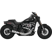 Vance And Hines 2-into-1 Upsweep Exhaust Stainless With Fuelpak FP4