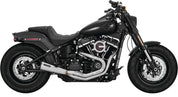 Vance And Hines 2-into-1 Upsweep Exhaust Stainless With Fuelpak FP4