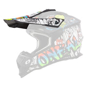 Oneal 2 SRS Rancid Black / White Helmet Visor - 0200-070