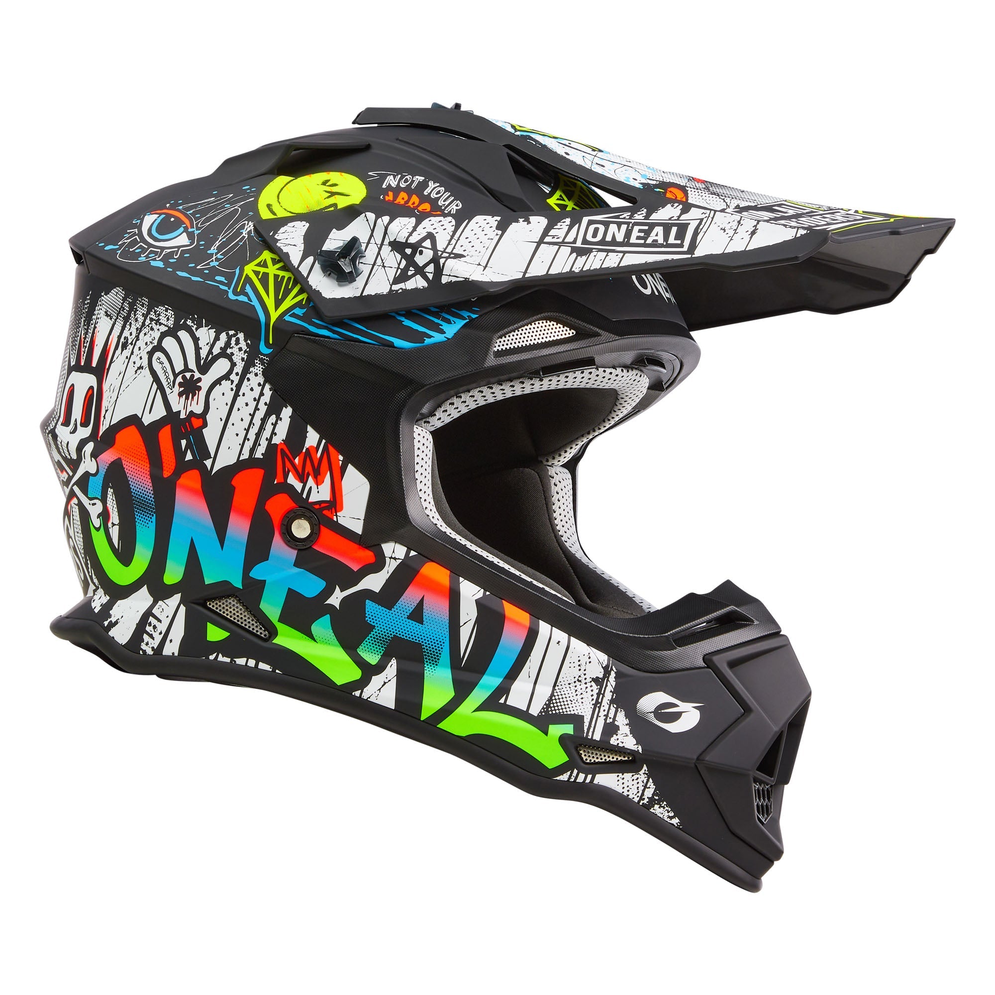 O'Neal 2 SRS Rancid Black / White Helmet