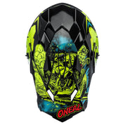 O'Neal 2 SRS Villain Neon Helmet