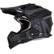 O'Neal 2 SRS Slick Black / Grey Helmet