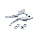 Kuryakyn Chrome Zombie Skull Levers Harley 17-18 Touring Street Road Glide
