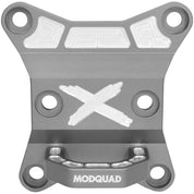 Modquad Rear Differential Plate with Tow Ring Grey