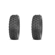 (Pair) 2 Quadboss Sport ATV Front Tires 22X7X10 22X7-10 4 PLY QBT738