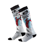 O'Neal Pro MX Villain White Socks - 0356-742
