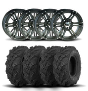 ITP SS316 12" Wheels And Mud Lite XTR Tires [26x9-12]