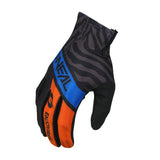 Guantes O'Neal Matrix Shocker Azul/Naranja