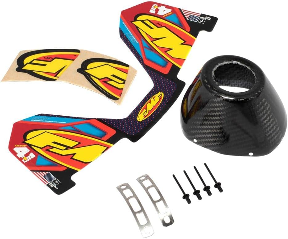 FMF 040643 Factory 4.1 RCT exhaust replacement carbon fiber end cap