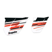 DragonFire Racing Maverick Max X rs Door Graphics - Black/White/Red - 07-2105